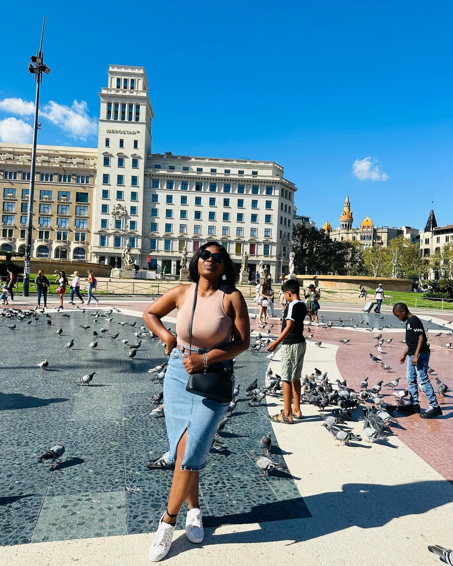 Malorfa in Plaça de Catalunya, Barcelona