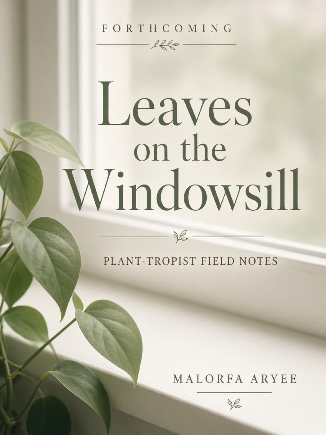 Book cover for Leaves on the Windowsill